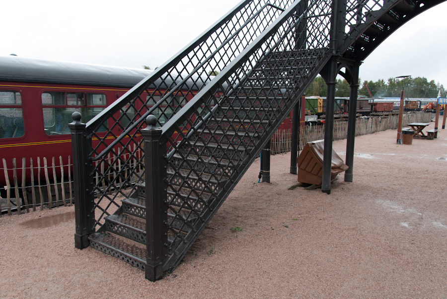 Strathspey Railway, Boat of Garten Station, Footbridge
